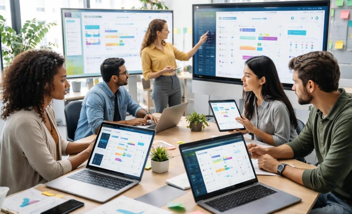 découvrez comment les applications de prestation révolutionnent la gestion de projets en améliorant l'organisation, la communication et la productivité.