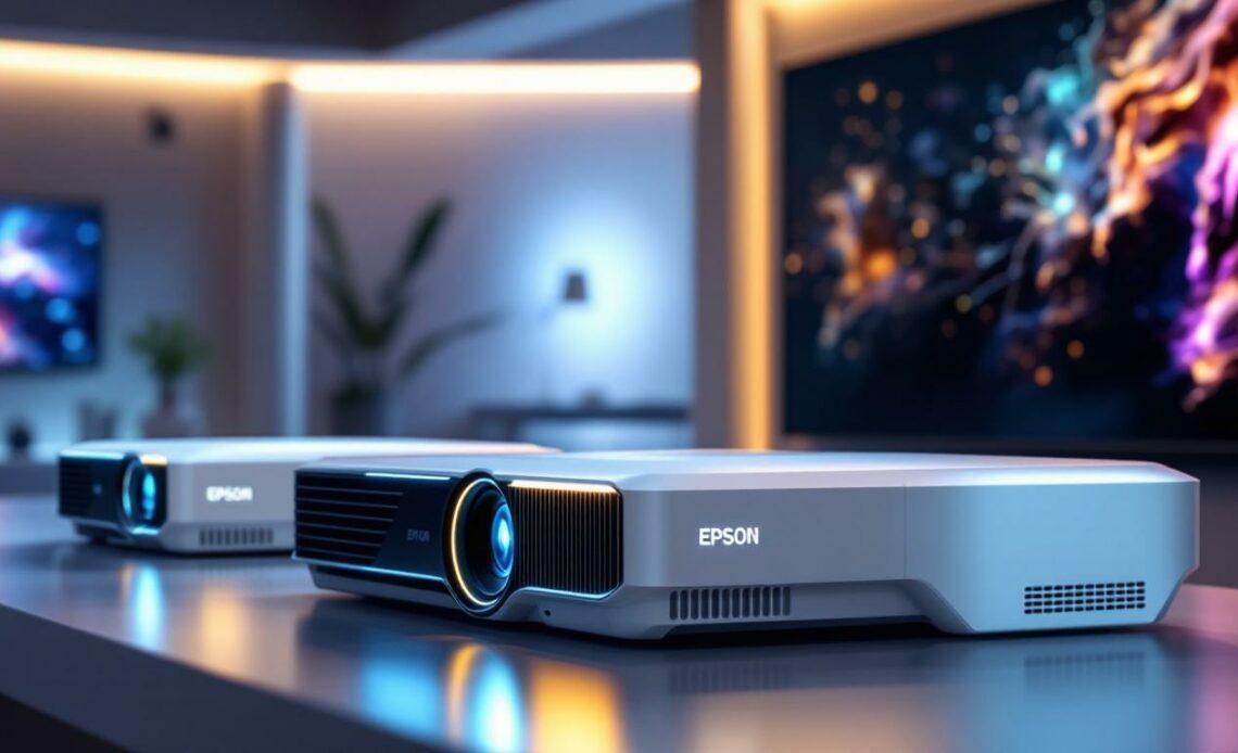 découvrez notre comparatif 2026 des meilleurs vidéoprojecteurs epson laser, alliant qualité d'image, luminosité et performance pour un choix éclairé.
