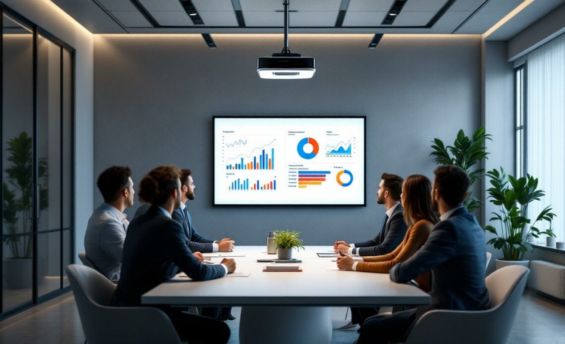 explorez les bénéfices des vidéoprojecteurs bureautiques longue durée pour des présentations claires et efficaces, alliant fiabilité et performance dans votre environnement professionnel.