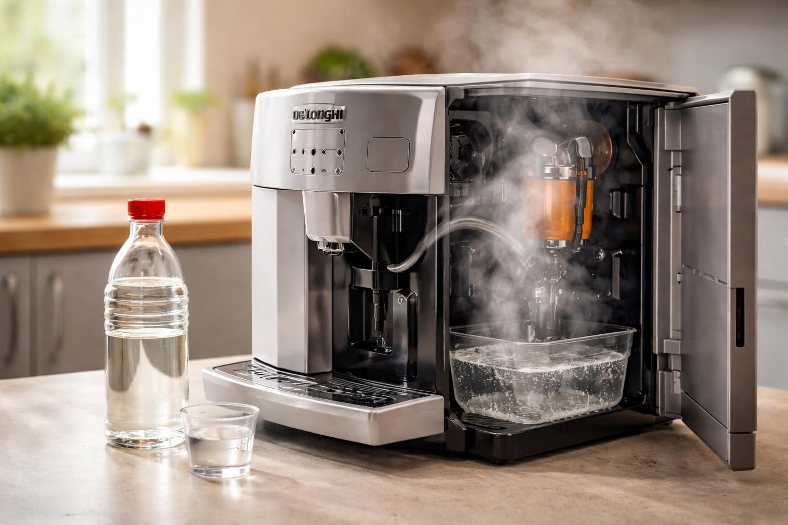 découvrez une méthode efficace pour détartrer votre cafetière delonghi magnifica en utilisant du vinaigre blanc, simple et économique pour prolonger la durée de vie de votre machine.