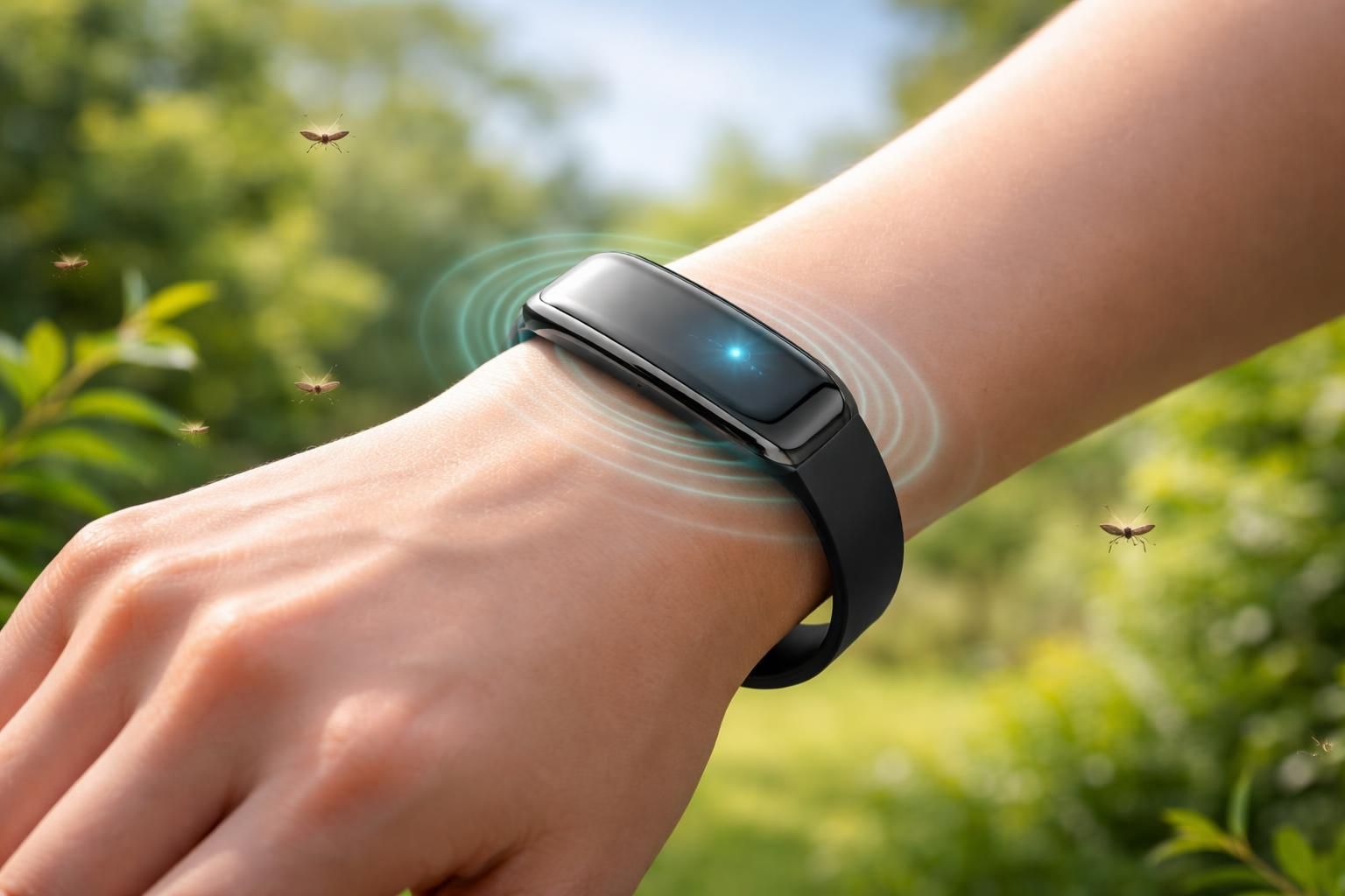 découvrez comment le bracelet anti-moustique ultrason protège efficacement contre les piqûres en émettant des ultrasons répulsifs, pour des soirées d'été sans moustiques.