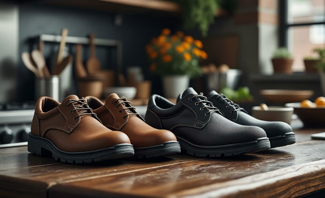 découvrez où acheter des chaussures de sécurité pour la cuisine conformes aux normes de sécurité. protégez vos pieds tout en restant stylé dans votre environnement de travail. explorez nos conseils et adresses pour faire le meilleur choix.