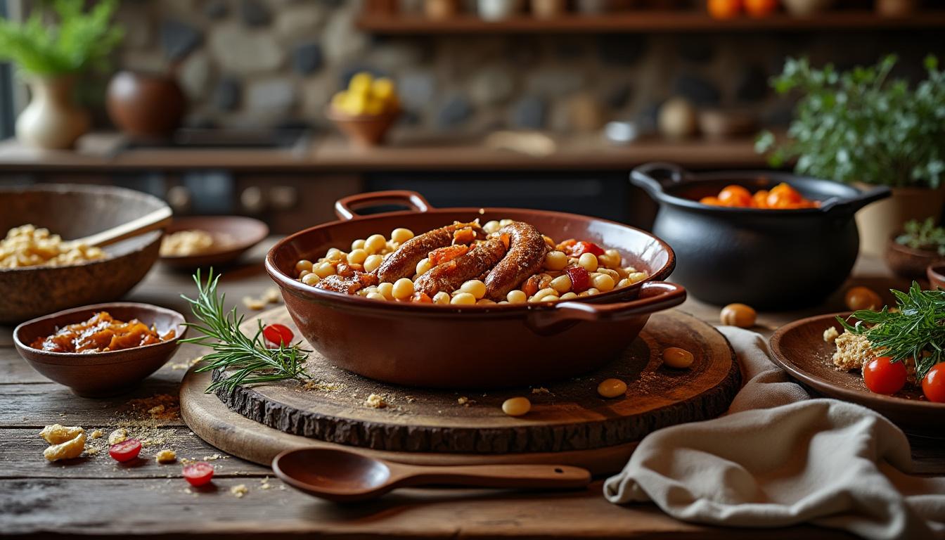 savourez le cassoulet de castelnaudary signé raynal et roquelaure : une préparation authentique et conviviale, idéale à partager pour des moments gourmands entre amis ou en famille.