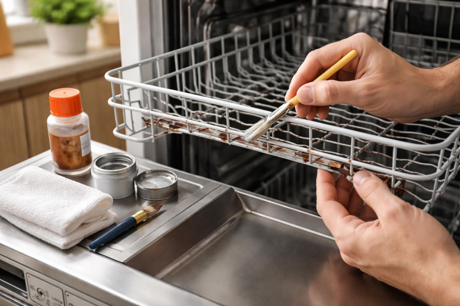 Réparer la rouille sur le panier de votre lavevaisselle avec un kit — free download