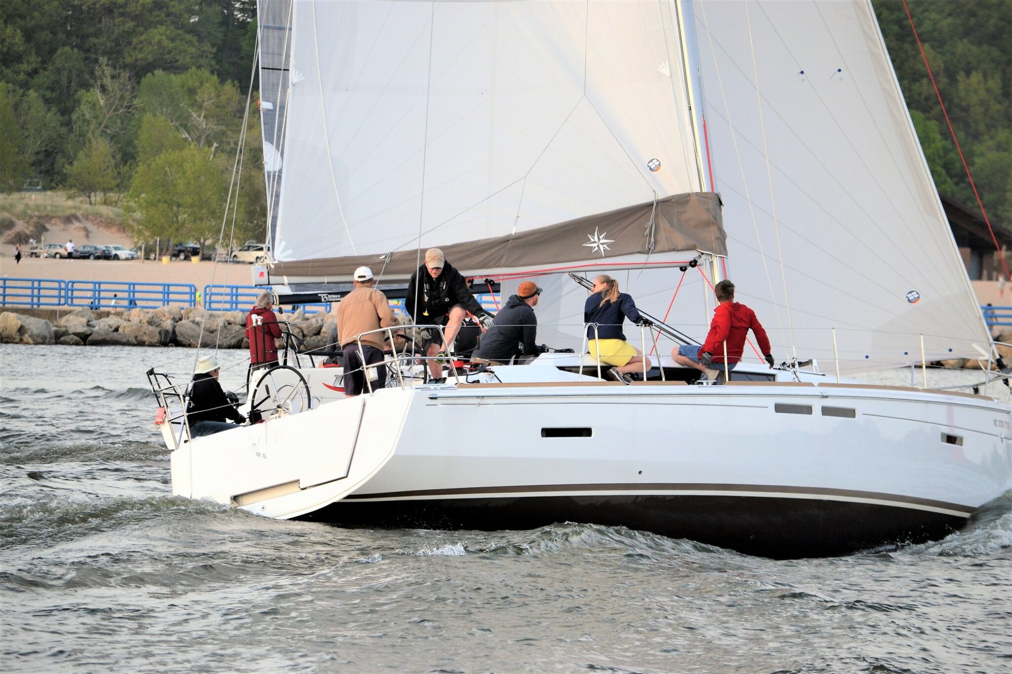 Respecter les autres sur une voile