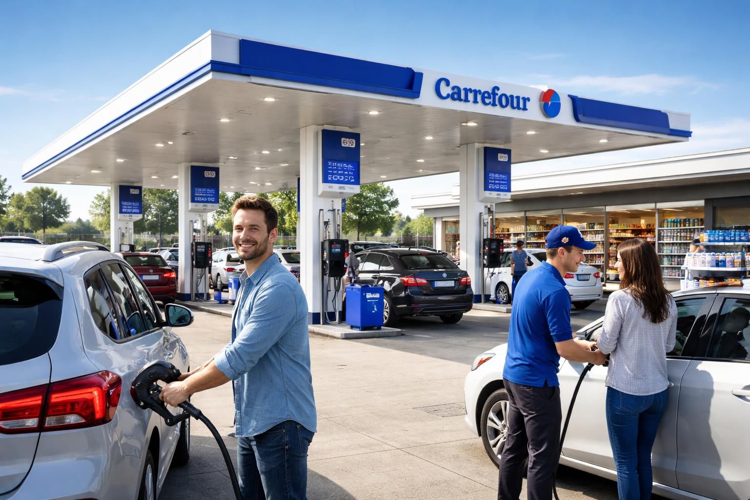 découvrez la stratégie de carrefour pour vous offrir un plein de carburant moins cher, au prix coûtant, et faire des économies sur vos déplacements.