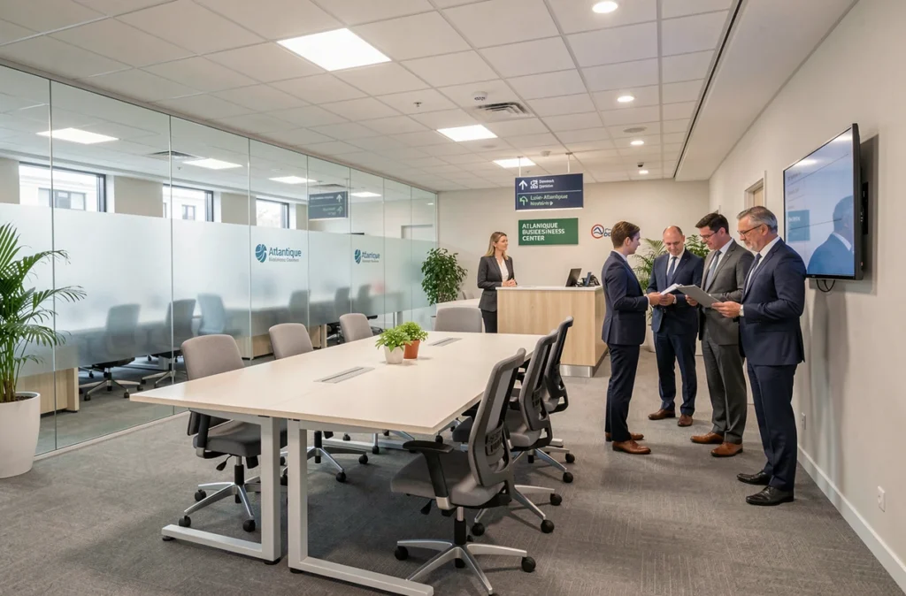 Atlantique Business Center, centre d'affaires moderne avec salles de conférence professionnelles en Loire-Atlantique