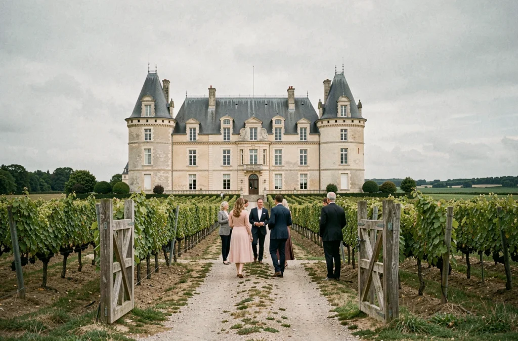 Le Château Cassemichère et ses vignes en Loire-Atlantique, cadre élégant pour des événements privés