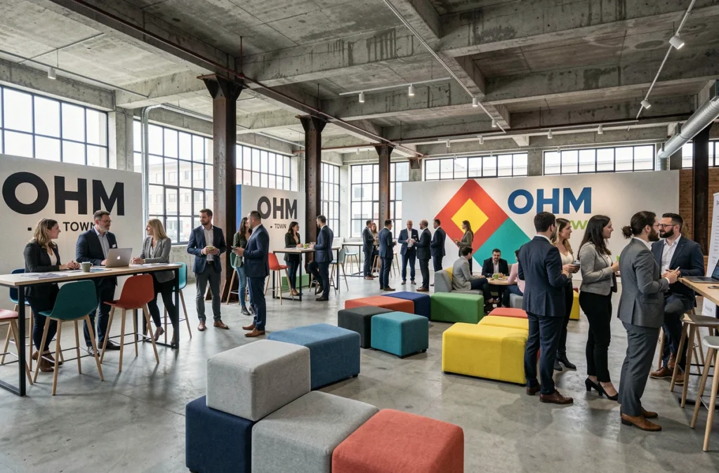 OHM Town, espace événementiel au design industriel contemporain à Nantes pour séminaires et réceptions