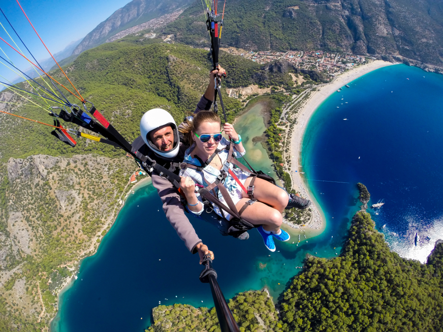 parapente au cap